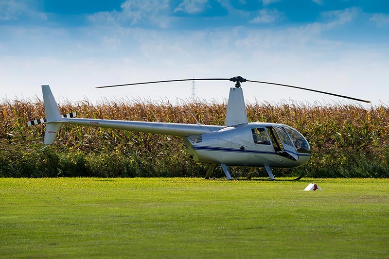 Wet Spreading Helicopter in Georgia