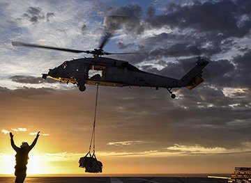 Augusta Helicopter Cargo Transport