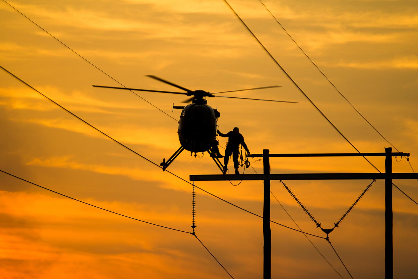 Augusta Transmission Line Helicopter Services